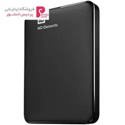 هارددیسک اکسترنال وسترن دیجیتال مدل المنتز ظرفیت 500 گیگابایتWestern Digital Elements External Hard Drive - 500GB