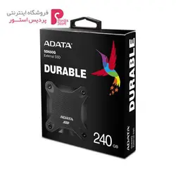 SSD اکسترنال ای دیتا SD600Q ظرفیت240ADATA SD600Q EXTERNALl SSD 240GB