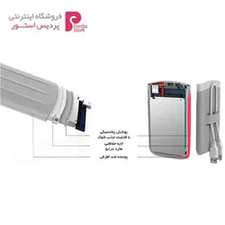 هارددیسک اکسترنال سیلیکون پاور مدل Armor A65M ظرفیت 1 ترابایتSilicon Power Armor A65M External Hard Drive - 1TB