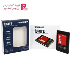 حافظه SSD پتریوت مدل Ignite ظرفیت 480گیگابایتPatriot Ignite SSD Drive - 480GB