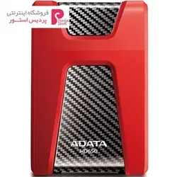 هارددیسک اکسترنال ای دیتا مدل دش‌درایو دیوربل HD650Adata DashDrive Durable HD650 External HDD - 500GB