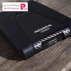 هارددیسک اکسترنال ای دیتا مدل دش‌درایو دیوربل HD650Adata DashDrive Durable HD650 External HDD - 500GB