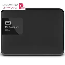 هارددیسک اکسترنال وسترن دیجیتال مدل My Passport Ultra PremiumWestern Digital My Passport Ultra Premium External Hard Drive - 1TB