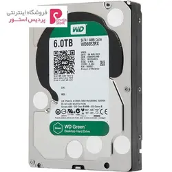 هارددیسک اینترنال وسترن دیجیتال سری سبز مدل WD60EZRX ظرفیت 6 ترابایتWestern Digital Green WD60EZRX Internal Hard Drive - 6TB