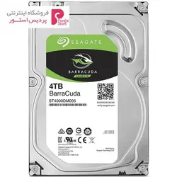 هارددیسک اینترنال سیگیت مدل BarraCuda ST4000DM005 ظرفیت 4 ترابایتSeagate BarraCuda ST4000DM005 Internal Hard Drive - 4TB