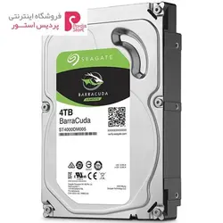 هارددیسک اینترنال سیگیت مدل BarraCuda ST4000DM005 ظرفیت 4 ترابایتSeagate BarraCuda ST4000DM005 Internal Hard Drive - 4TB