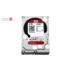 هارددیسک اینترنال وسترن دیجیتال مدل Red WD60EFRX ظرفیت 6 ترابایتWestern Digital Red WD60EFRX Internal Hard Drive 6TB