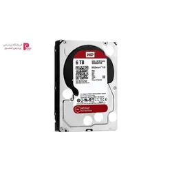 هارددیسک اینترنال وسترن دیجیتال مدل Red WD60EFRX ظرفیت 6 ترابایتWestern Digital Red WD60EFRX Internal Hard Drive 6TB