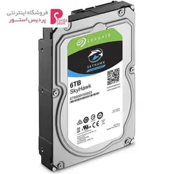 هارددیسک اینترنال سیگیت مدل SkyHawk ST6000VX0023 ظرفیت 6 ترابایتSeagate SkyHawk ST6000VX0023 Internal Hard Drive - 6TB