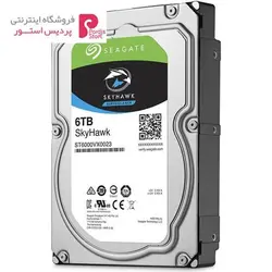 هارددیسک اینترنال سیگیت مدل SkyHawk ST6000VX0023 ظرفیت 6 ترابایتSeagate SkyHawk ST6000VX0023 Internal Hard Drive - 6TB