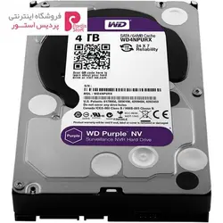 هارددیسک اینترنال وسترن دیجیتال مدل Purple NV WD4NPURX ظرفیت 4 ترابایتWestern Digital Purple NV WD4NPURX Internal Hard Drive 4TB