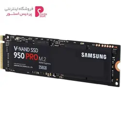 حافظه SSD سایز M.2 2280 سامسونگ مدل 950Pro ظرفیت 256 گیگابایتSamsung 950 Pro M.2 2280 SSD - 256GB