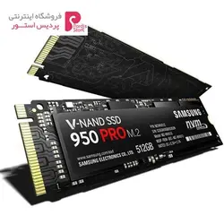 حافظه SSD سایز M.2 2280 سامسونگ مدل 950Pro ظرفیت 256 گیگابایتSamsung 950 Pro M.2 2280 SSD - 256GB