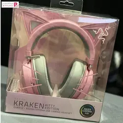 هدست ریزر Kraken Kitty QuartzRazer Kraken Kitty Edition Quartz Headset