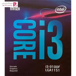 پردازنده مرکزی اینتل Core i3-9100FIntel Core i3-9100F CPU