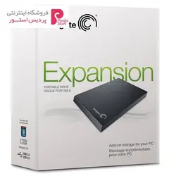 هارددیسک اکسترنال سیگیت مدل اکسپنشن پرتابل ظرفیت 2 ترابایتSeagate Expansion Portable External Hard Drive - 2TB