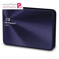 هارددیسک اکسترنال وسترن دیجیتال مدل My Passport Ultra Metal EditionWestern Digital My Passport Ultra Metal Edition External Hard Drive - 3TB