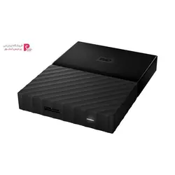 هارد اکسترنال وسترن دیجیتال مدل My Passport WDBYNN0010BWestern Digital My Passport WDBYNN0010B External Hard Drive - 1TB