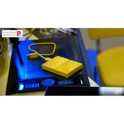 هارد اکسترنال وسترن دیجیتال مدل My Passport WDBYNN0010BWestern Digital My Passport WDBYNN0010B External Hard Drive - 1TB