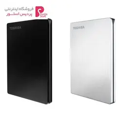 هارددیسک اکسترنال توشیبا مدل Stor.e Slim ظرفیت 500گیگابایتToshiba Stor.e Slim External Hard Drive - 500GB