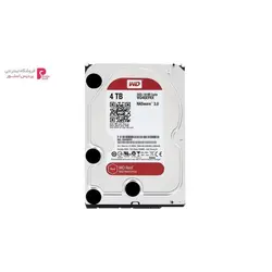 هارددیسک اینترنال وسترن دیجیتال مدل Red WD40EFRX ظرفیت 4 ترابایتWestern Digital Red WD40EFRX Internal Hard Drive 4TB