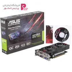 کارت گرافیک ایسوس مدل GTX750TI-OC-2GD5ASUS GTX750TI-OC-2GD5 Graphics Card