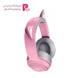 هدفون مخصوص بازی بی سیم ریزر Kraken BT Kitty Edition QuartzRazer Kraken BT Kitty Edition Quartz Wireless Gaming Headset