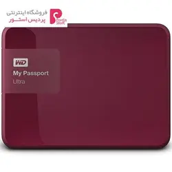 هارددیسک اکسترنال وسترن دیجیتال مدل My Passport Ultra PremiumWestern Digital My Passport Ultra Premium External Hard Drive - 4TB