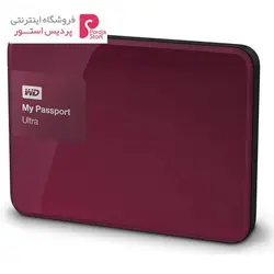 هارددیسک اکسترنال وسترن دیجیتال مدل My Passport Ultra PremiumWestern Digital My Passport Ultra Premium External Hard Drive - 4TB