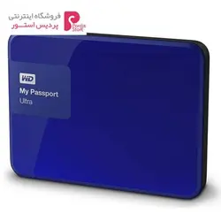 هارددیسک اکسترنال وسترن دیجیتال مدل My Passport Ultra PremiumWestern Digital My Passport Ultra Premium External Hard Drive - 4TB