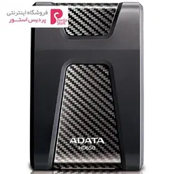 هارددیسک اکسترنال ای دیتا مدل دش‌درایو دیوربل HD650 ظرفیت 2 ترابایتAdata DashDrive Durable HD650 External HDD - 2TB