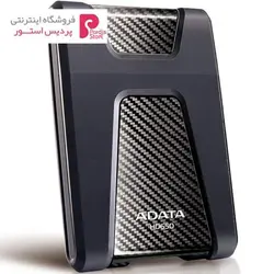 هارددیسک اکسترنال ای دیتا مدل دش‌درایو دیوربل HD650 ظرفیت 2 ترابایتAdata DashDrive Durable HD650 External HDD - 2TB