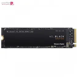 حافظه SSD وسترن دیجیتال مدل BLACK SN750 NVME ظرفیت 500Western Digital BLACK SN750 NVME SSD Drive - 500GB