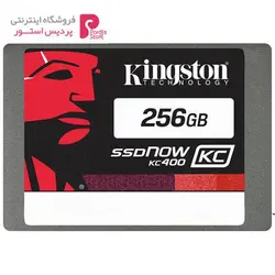 حافظه SSD کینگستون مدل KC400 با ظرفیت 256 گیگابایت به همراه کیت ارتقاKingston KC400 SSD With Upgrade Bundle Kit - 256GB