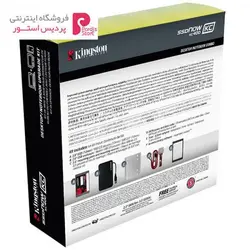 حافظه SSD کینگستون مدل KC400 با ظرفیت 256 گیگابایت به همراه کیت ارتقاKingston KC400 SSD With Upgrade Bundle Kit - 256GB