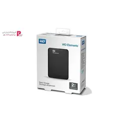هارد اکسترنال وسترن دیجیتال مدل Elements ظرفیت 2 ترابایتWestern Digital Elements External Hard Drive - 2TB