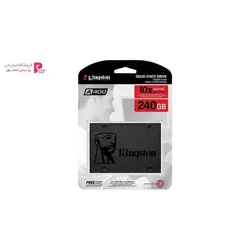 اس اس دی اینترنال کینگستون مدل A400 ظرفیت 240 گیگابایتKingston A400 Internal SSD Drive 240GB
