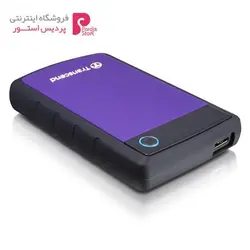 هارددیسک اکسترنال ترنسند مدل StoreJet 25H3 ظرفیت 3 ترابایتTranscend StoreJet 25H3 Portable Hard Drive - 3TB