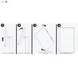 کامپیوتر همه کاره اچ پی EliteOne-800-G4-THP EliteOne 800 G4-T 24 inch All-in-One PC