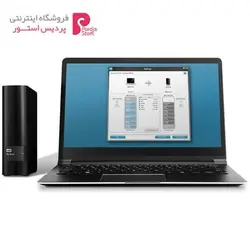 هارددیسک اکسترنال وسترن دیجیتال مدل My Book ظرفیت 3 ترابایتWestern Digital My Book External Hard Drive - 3TB