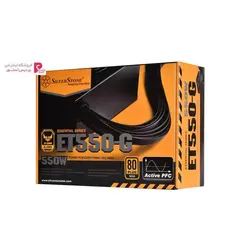 منبع تغذیه کامپیوتر سیلوراستون Essential SST-ET550-GSilverstone Essential SST-ET550-G Computer Power Supply