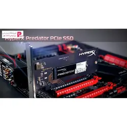 اس اس دی اینترنال کینگستون مدل HyperX PREDATOR ظرفیت 240 گیگابایتKINGSTON HyperX PREDATOR SSD 240GB