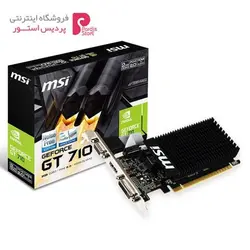 کارت گرافیک ام اس آی مدل GT 710 2GD3H LPMSI GT 710 2GD3H LP Graphic Card