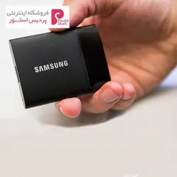 حافظه SSD قابل حمل سامسونگ مدل تی 1 ظرفیت 1 ترابایتSamsung T1 Portable SSD Drive - 1TB