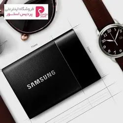 حافظه SSD قابل حمل سامسونگ مدل تی 1 ظرفیت 1 ترابایتSamsung T1 Portable SSD Drive - 1TB
