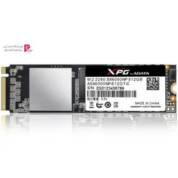 اس اس دی اینترنال ای دیتا مدل XPG SX6000 M.2 2280 ظرفیت 512 گیگابایتADATA XPG SX6000 M.2 2280 SSD 512GB