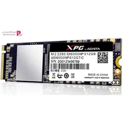 اس اس دی اینترنال ای دیتا مدل XPG SX6000 M.2 2280 ظرفیت 512 گیگابایتADATA XPG SX6000 M.2 2280 SSD 512GB