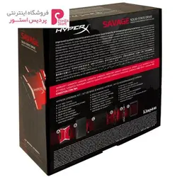 باندل آپگرید SSD کینگستون مدل HyperX Savage ظرفیت 120 گیگابایتKingston HyperX Savage SSD Upgrade Bundle Kit - 120GB