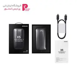 اس اس دی اکسترنال سامسونگ x5 1TBsamsung x5 external SSD 1TB