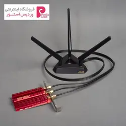 کارت شبکه بی‌سیم، دو بانده و PCI Express ایسوس مدل PCE-AC68 Asus PCE-AC68 802.11ac Dual-band Wireless-AC1900 PCI-E Adapter
